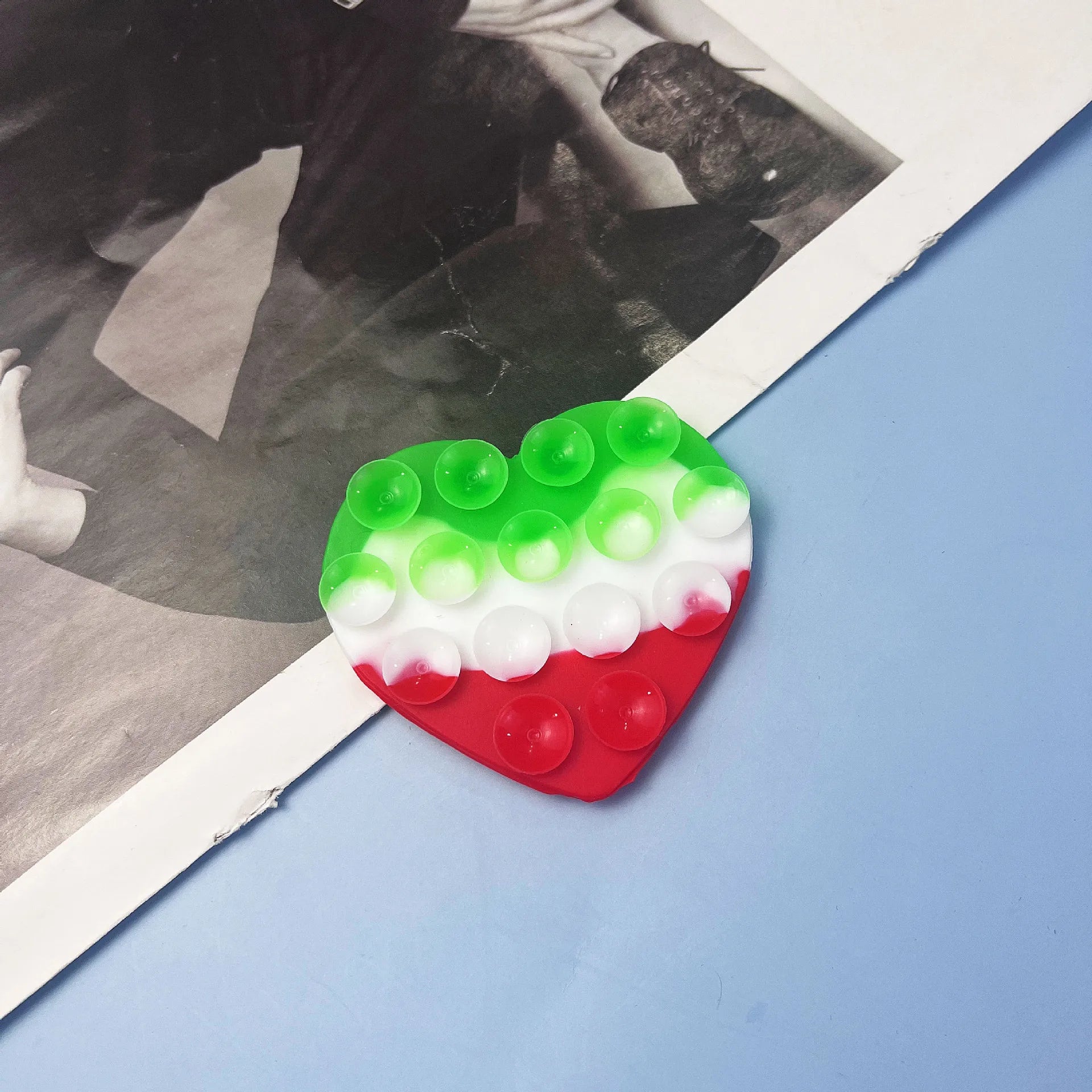 Silicone Mobile Phone Holder Double-sided Suction Cup Self-adhesive Wall-mounted Multi-function Household Strong