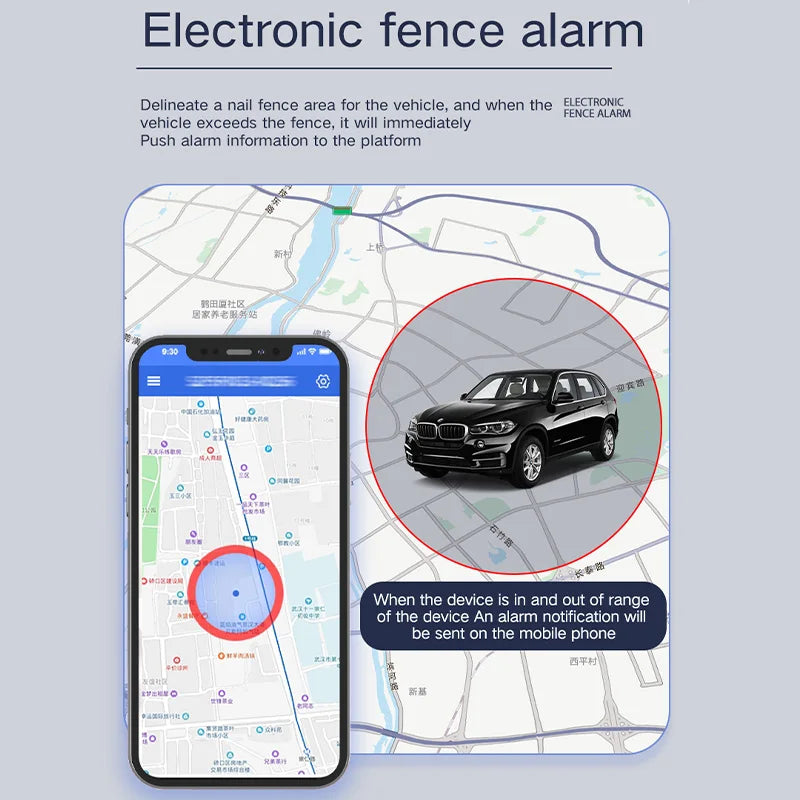 Real-Time GPS Tracking Device GF07 Magnetic Mini GPS Tracker Vehicle Locator Car Pet Compact Portable GPS Locator Position APP