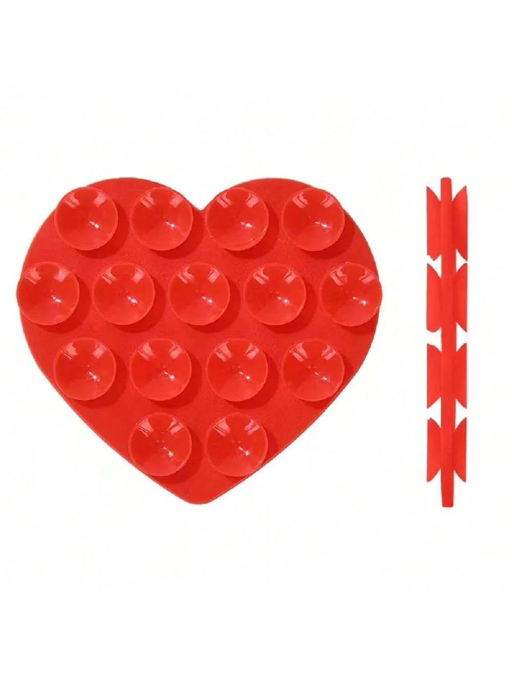 Silicone Mobile Phone Holder Double-sided Suction Cup Self-adhesive Wall-mounted Multi-function Household Strong